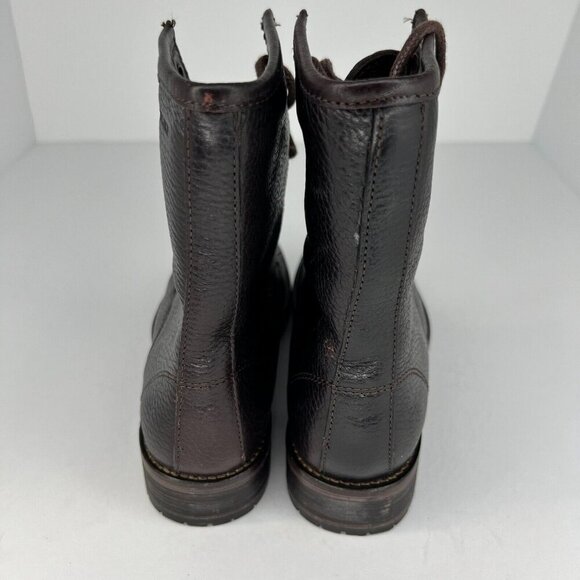 Wolverine Womens W40078 Rosie Kiltie Brown LaceUp Leather Size 5.5 Western Boots - Picture 5 of 9